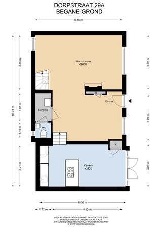 Floorplan - Dorpstraat 29A, 6181 GW Elsloo